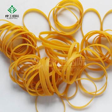耐高温黄色O型橡皮筋捆扎包装专用环保无卤橡胶圈